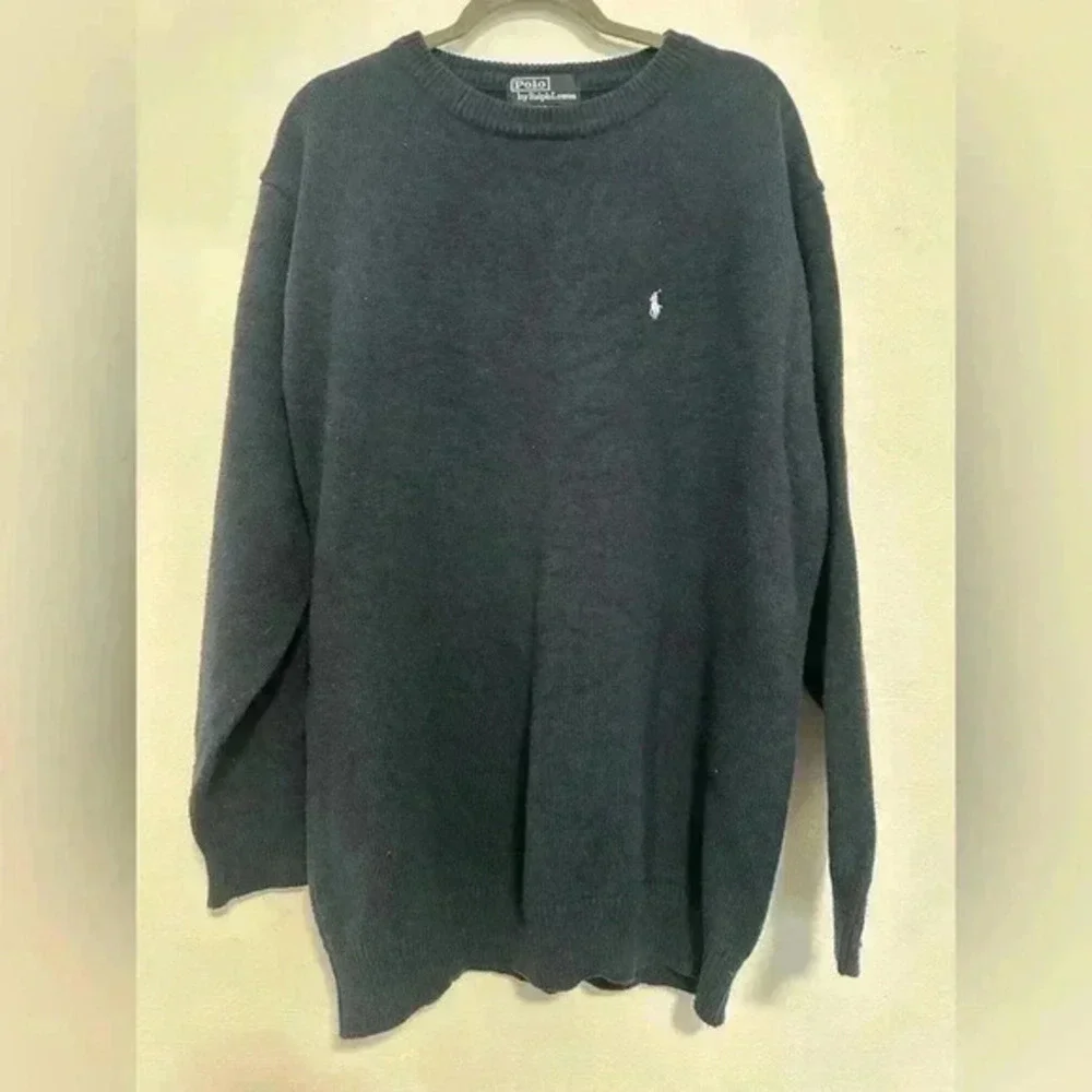 204. Men’s Ralph Lauren Polo Shirt Size X-Large‎ Solid Blue With Logo